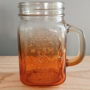 Owlcrate Bookworm And Proud Glass Mason Jar Mug 2018